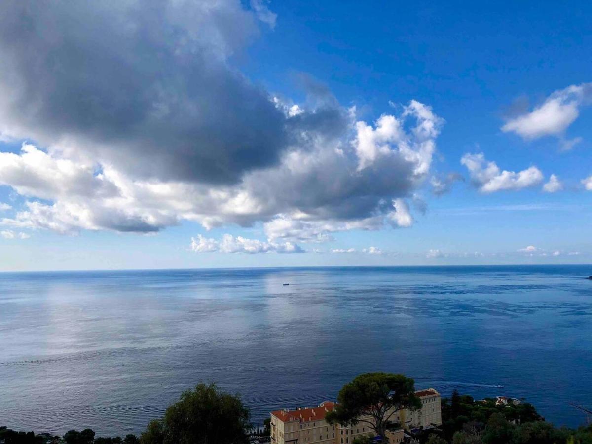 Viangella - Dramatic Sea View! Top Floor 2Km To Monaco Cap-d’Ail Kültér fotó
